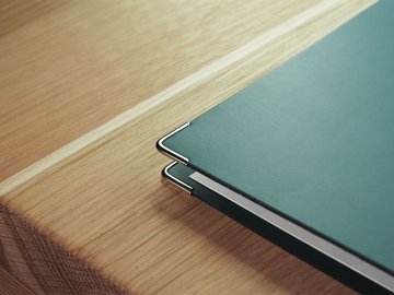 シルバーメタル製ブックコーナー4個