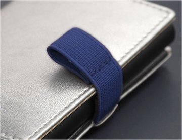 Темно-синя еластична стрічка 17 мм