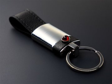 Klíčenka s jantarem 